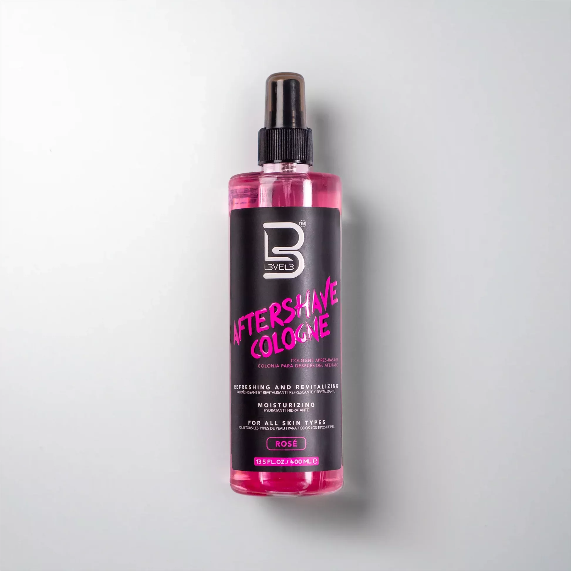 LEVEL 3 – AFTERSHAVE COLOGNE [ROSE]
