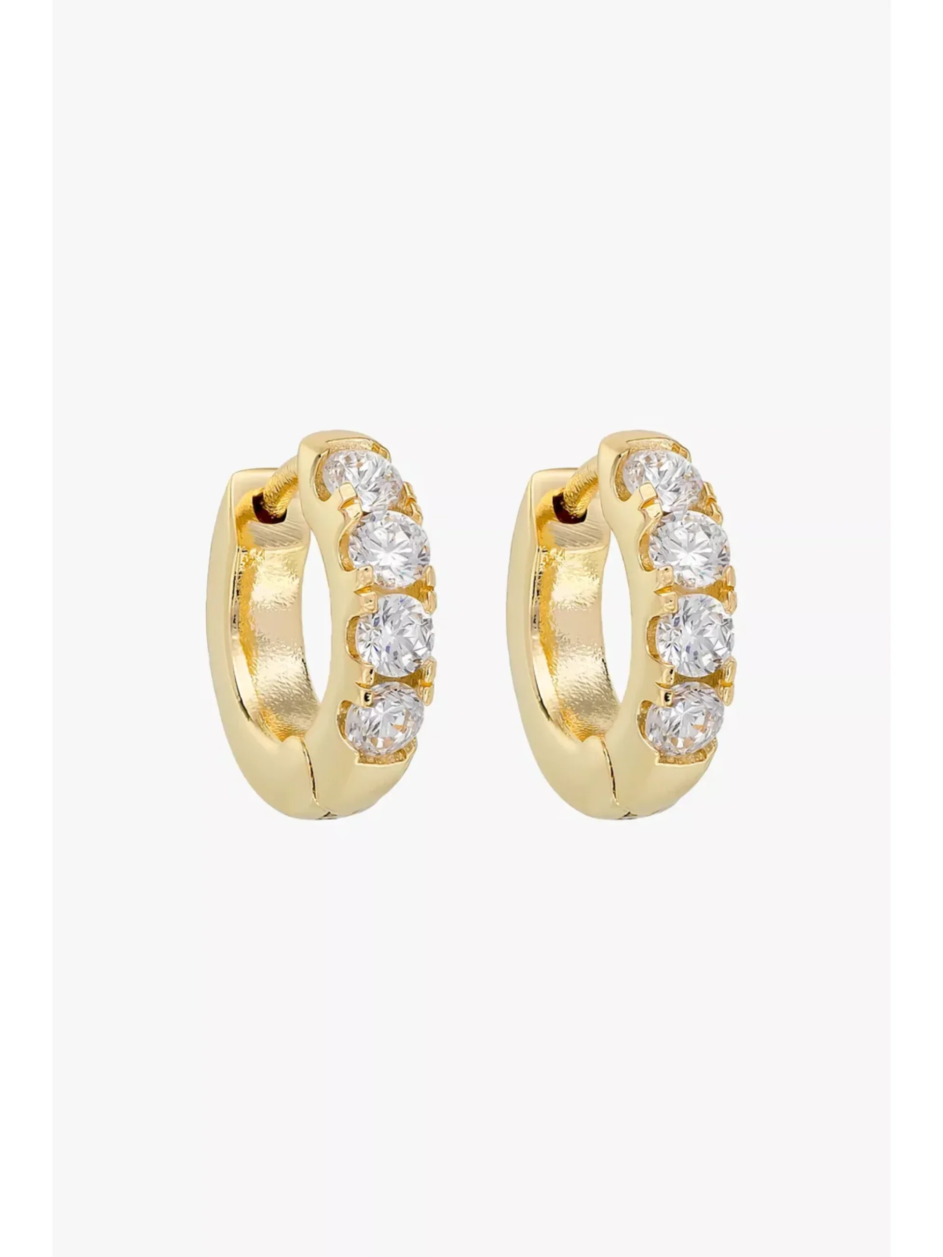 Liberte Lyla Huggie Earrings Gold
