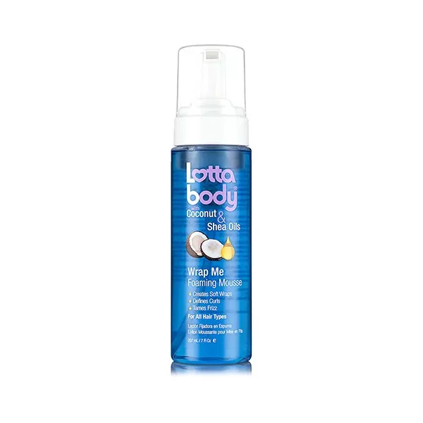 LOTTA BODY – Wrap Me Foaming Mousse – Coconut & Shea Oils (7oz)