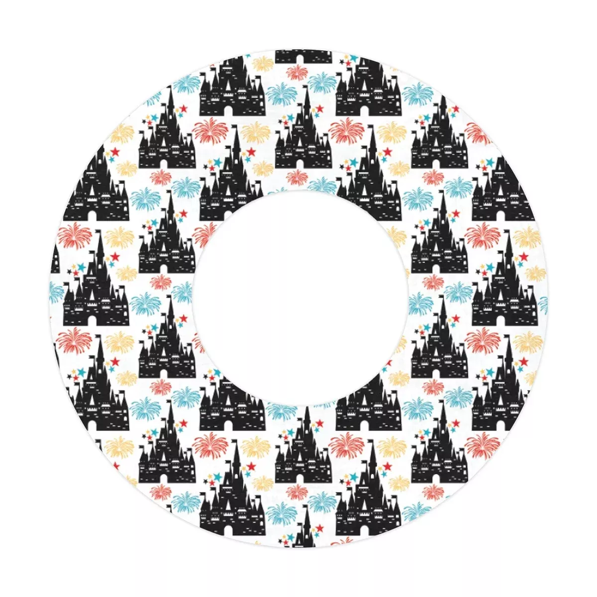 Magical Castle PatchTape Designed for the FreeStyle Libre 2