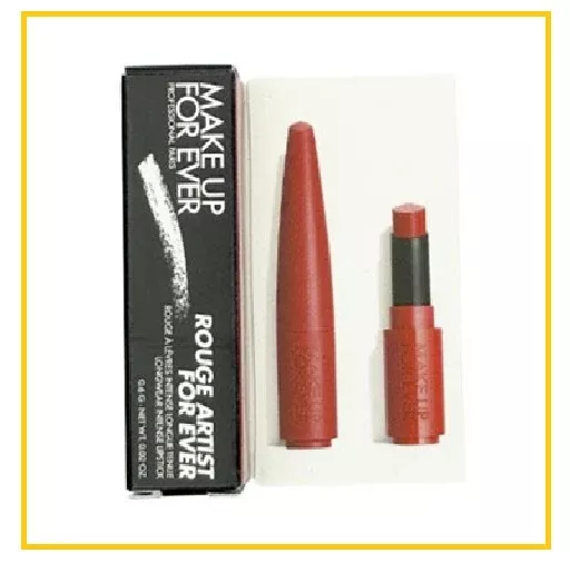 MAKE UP FOR EVER ROUGE ARTIST LIPSTICK #138 MEMORABLE SPICE 0.6G Sample