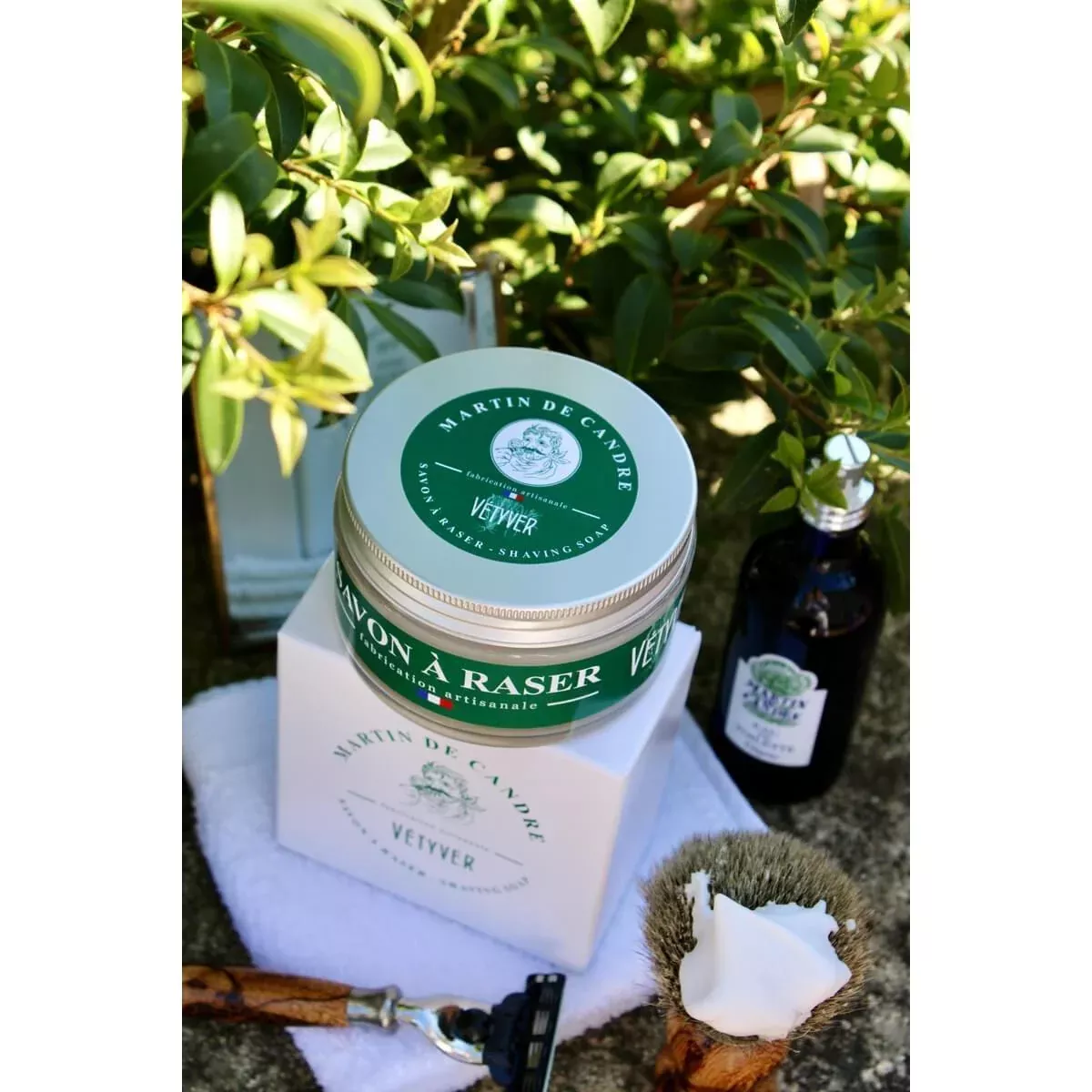 Martin de Candre Vetyver Collection Shaving Soap