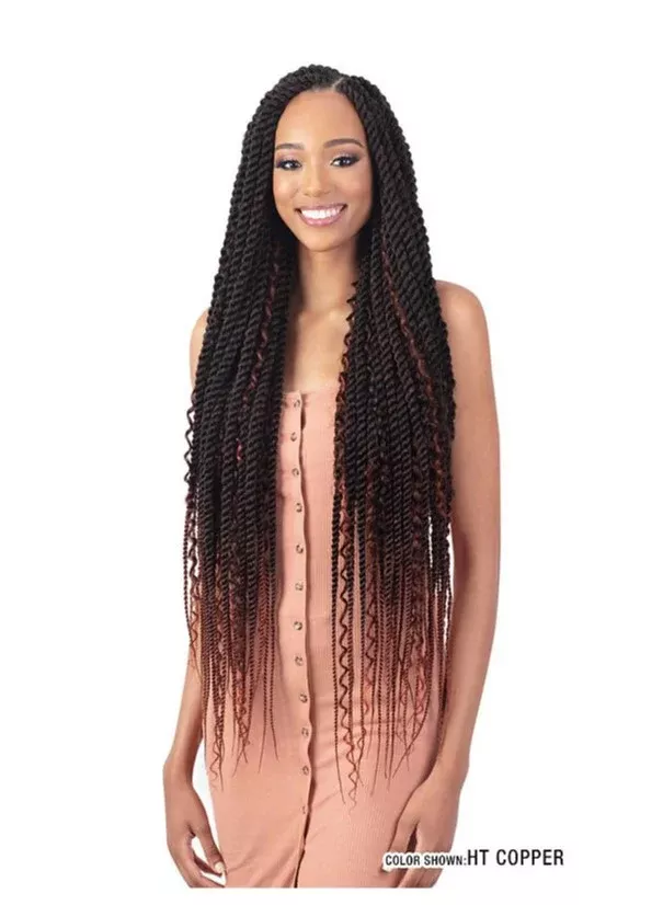 MAYDE - 3X WATERFALL JUMBO TWIST 34"