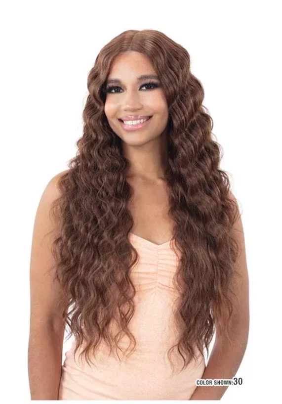 MAYDE – 5″ Lace And Lace HD Lace Front DEEP CRIMP CURL Wig