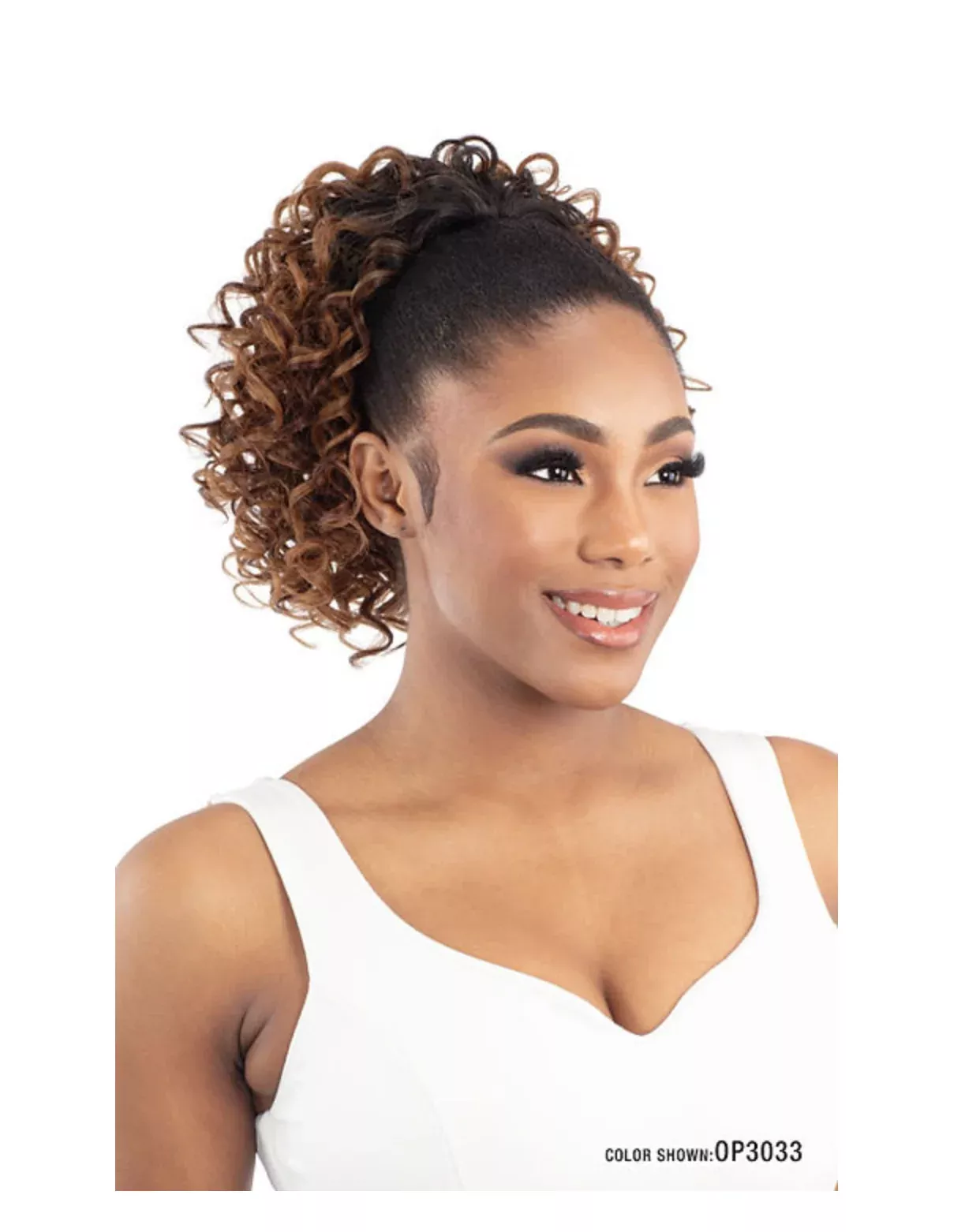 MAYDE – MOCHA PONYTAIL LUXE CURL 10″