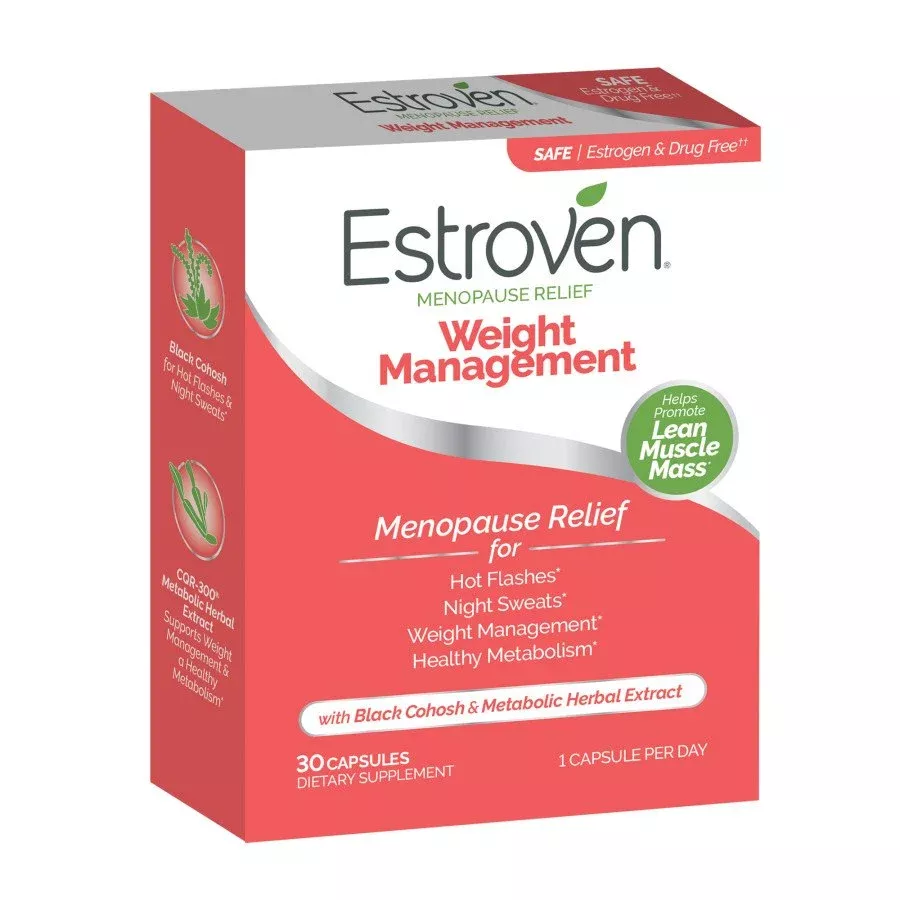 Menopause Relief | Weight Management| With Black Cohosh & Metabolic Herbal Extract | 30 Capsules