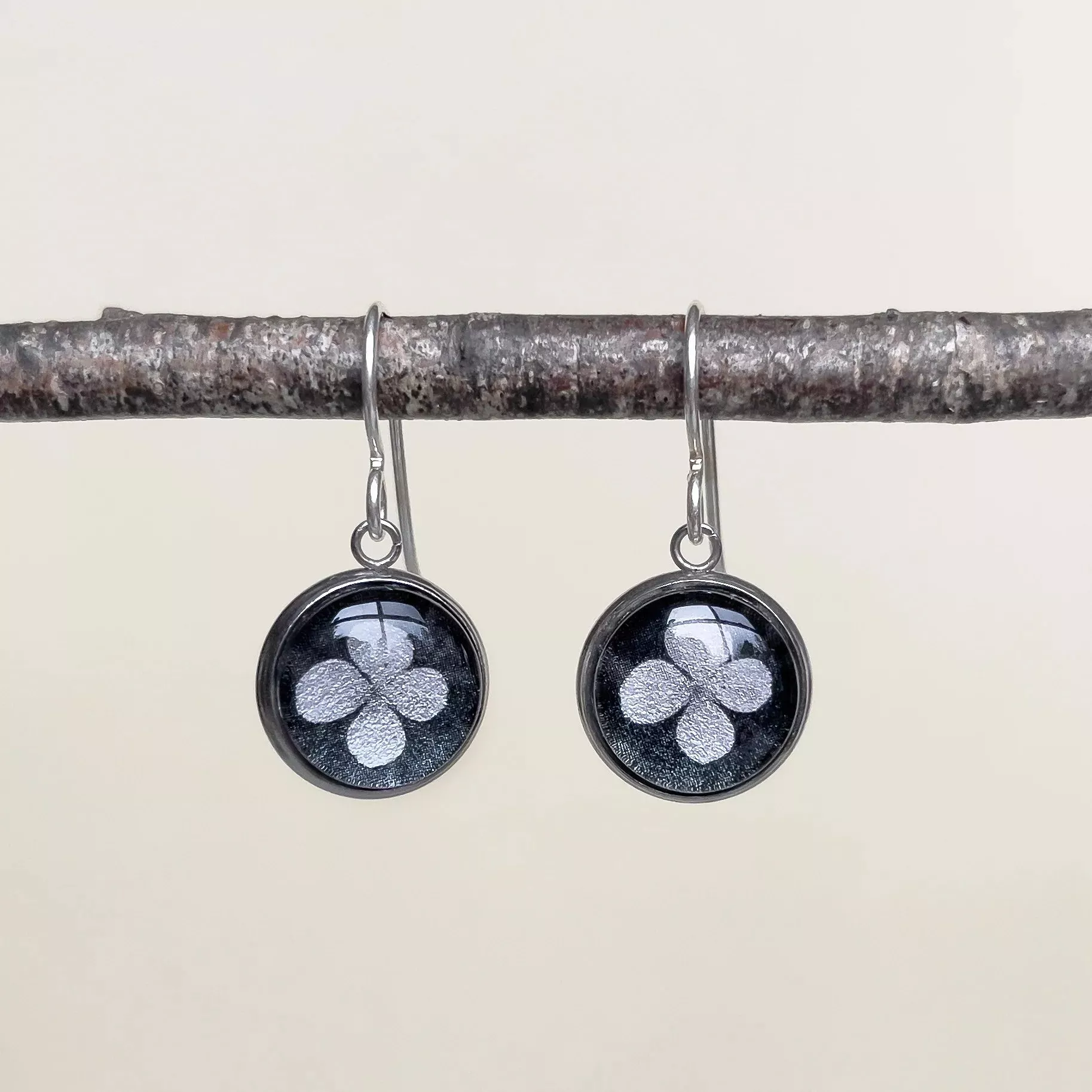 Myrtle & Me Leatherwood Flower - Drop Earrings