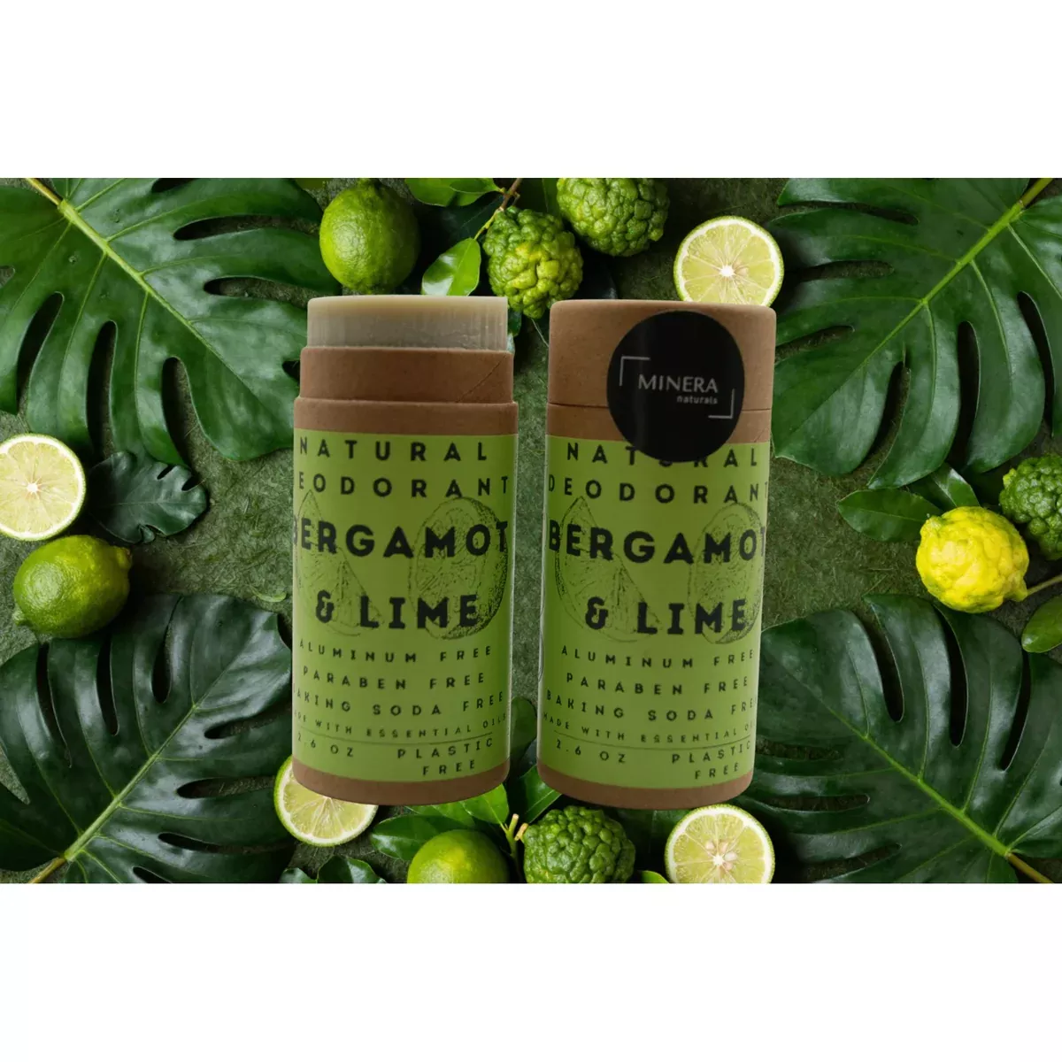 Natural deodorant - Bergamot & Lime
