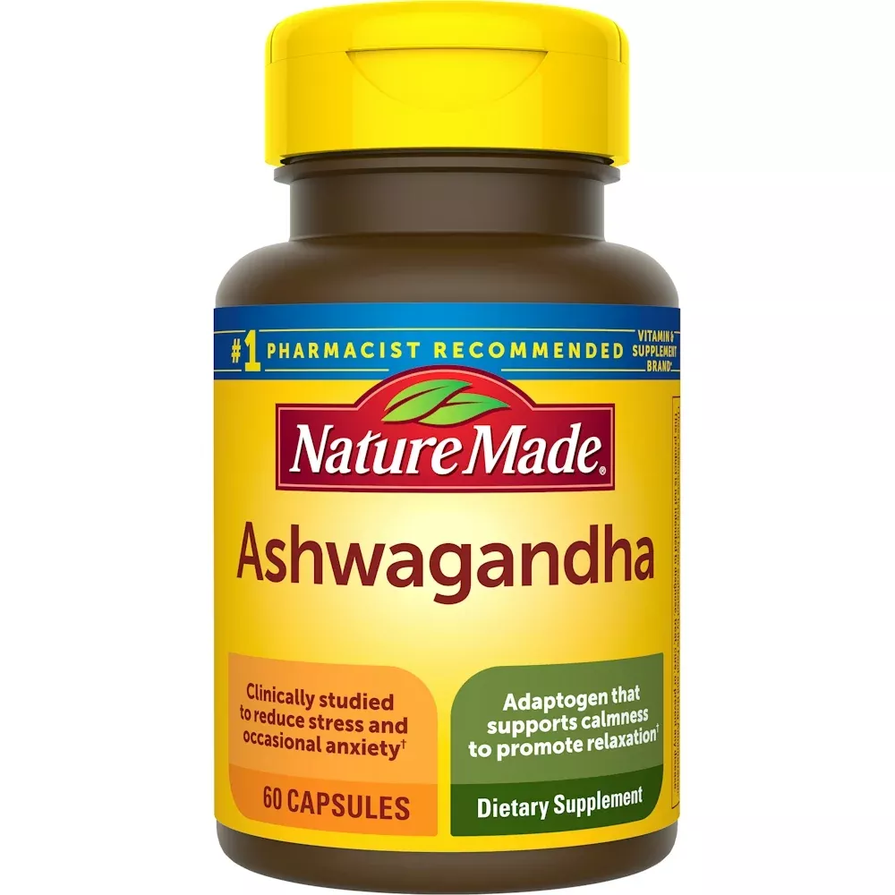Nature Made Ashwaganda Capsule, 60 EA