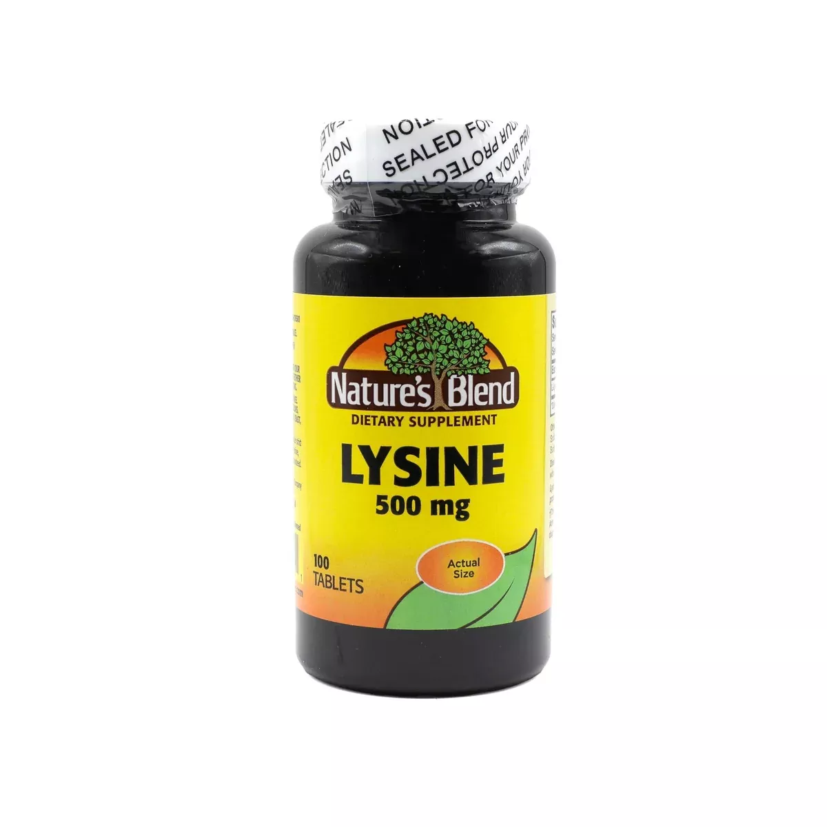 Nature's Blend L-Lysine – 500 mg – 100 Tablets
