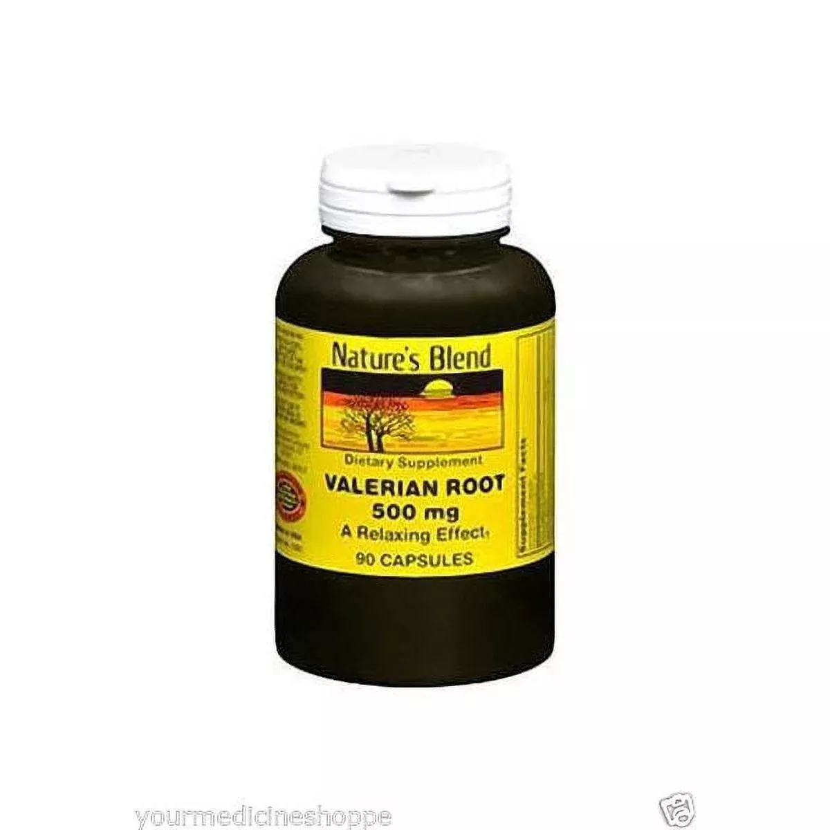 Nature’s Blend Valerian Root – 500 mg (90 Capsules)