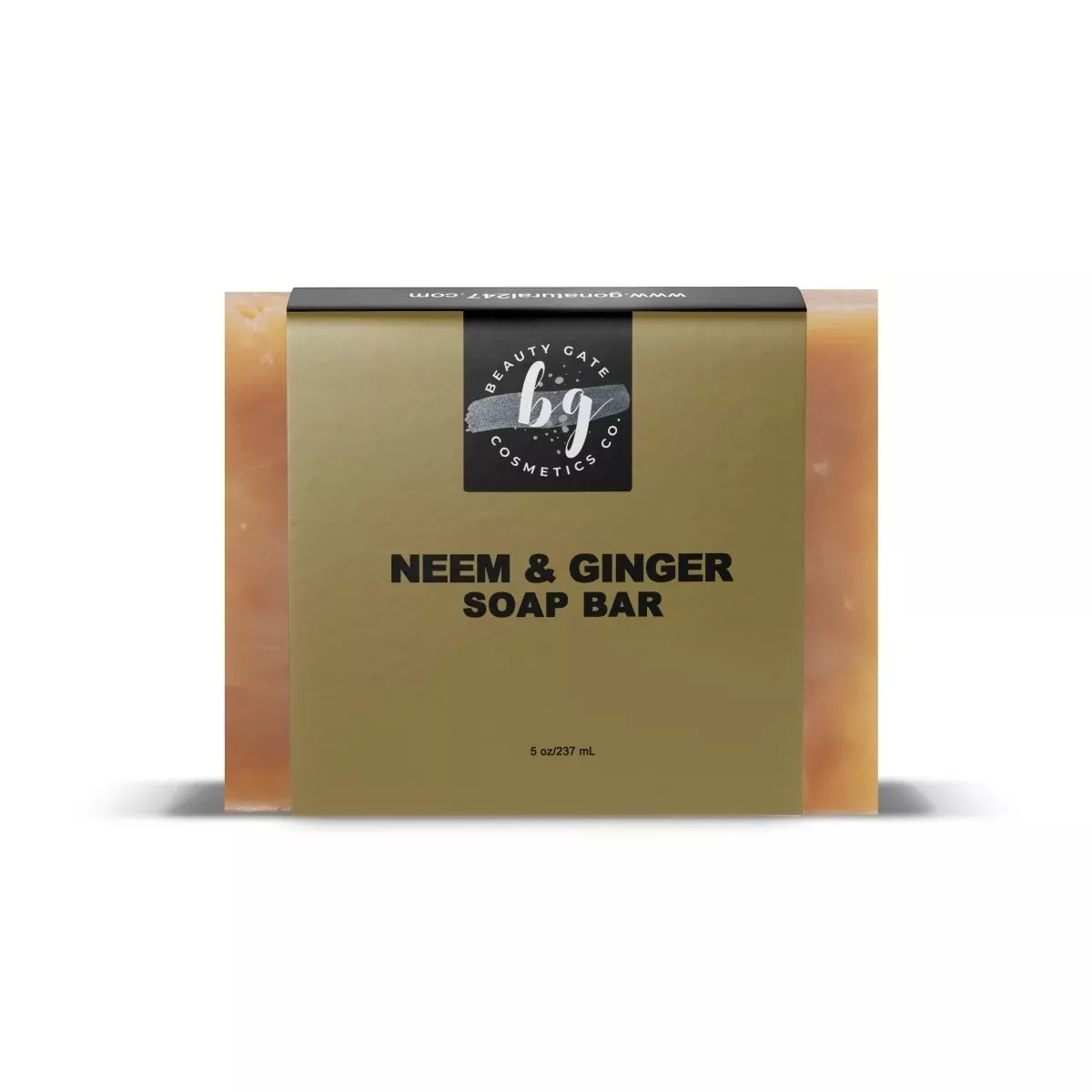 Neem & Ginger Shampoo Bar – Anti-Dandruff & Scalp Clarifying