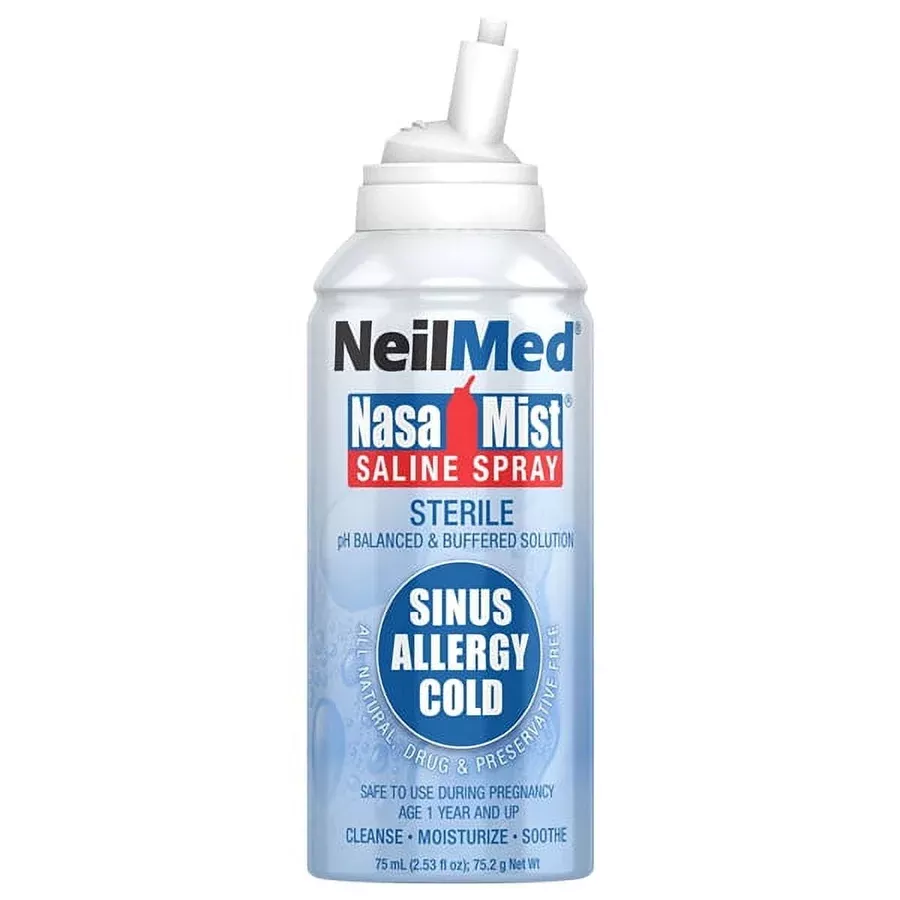 Neilmed Nasamist Isotonic Saline Spray For Allergy & Sinus, 75 Ml