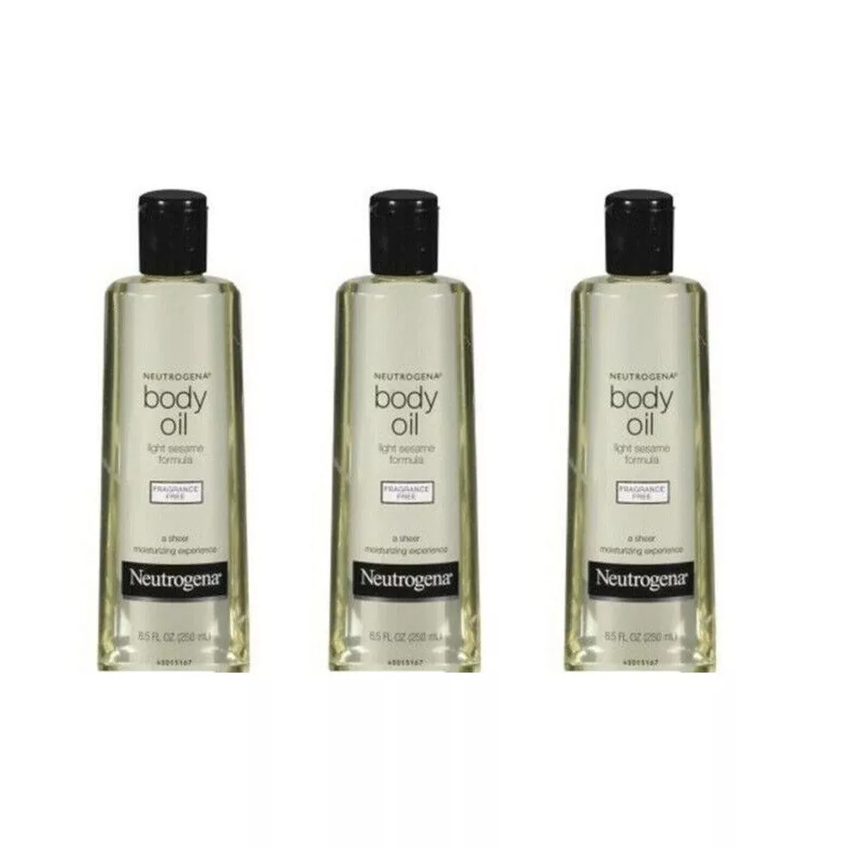 Neutrogena Body Oil Light Sesame Formula, Fragrance Free 8.5 Oz