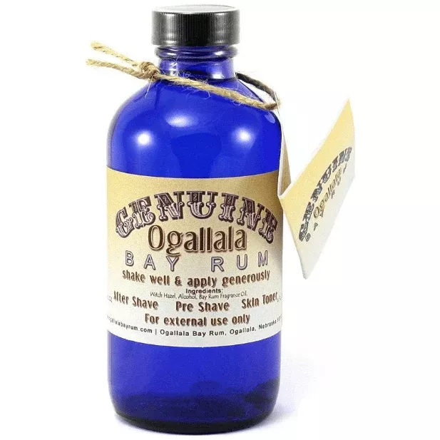Ogallala Bay Rum Double Strength Pre Shave – After Shave – Skin Toner 8 Oz