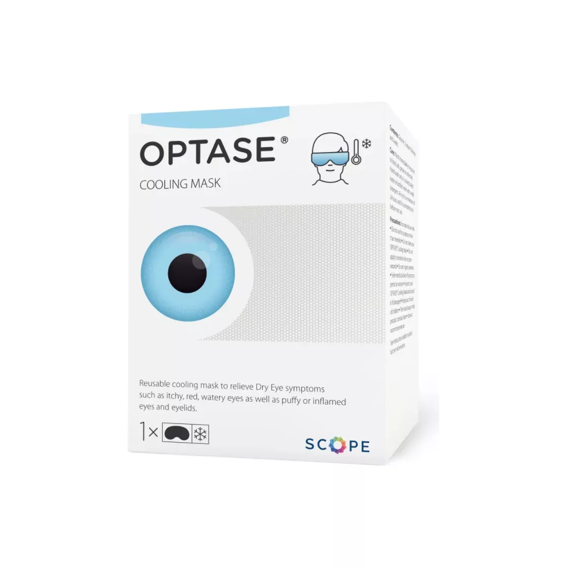 Optase Cooling Eye Mask – For Eye Inflammation Relief