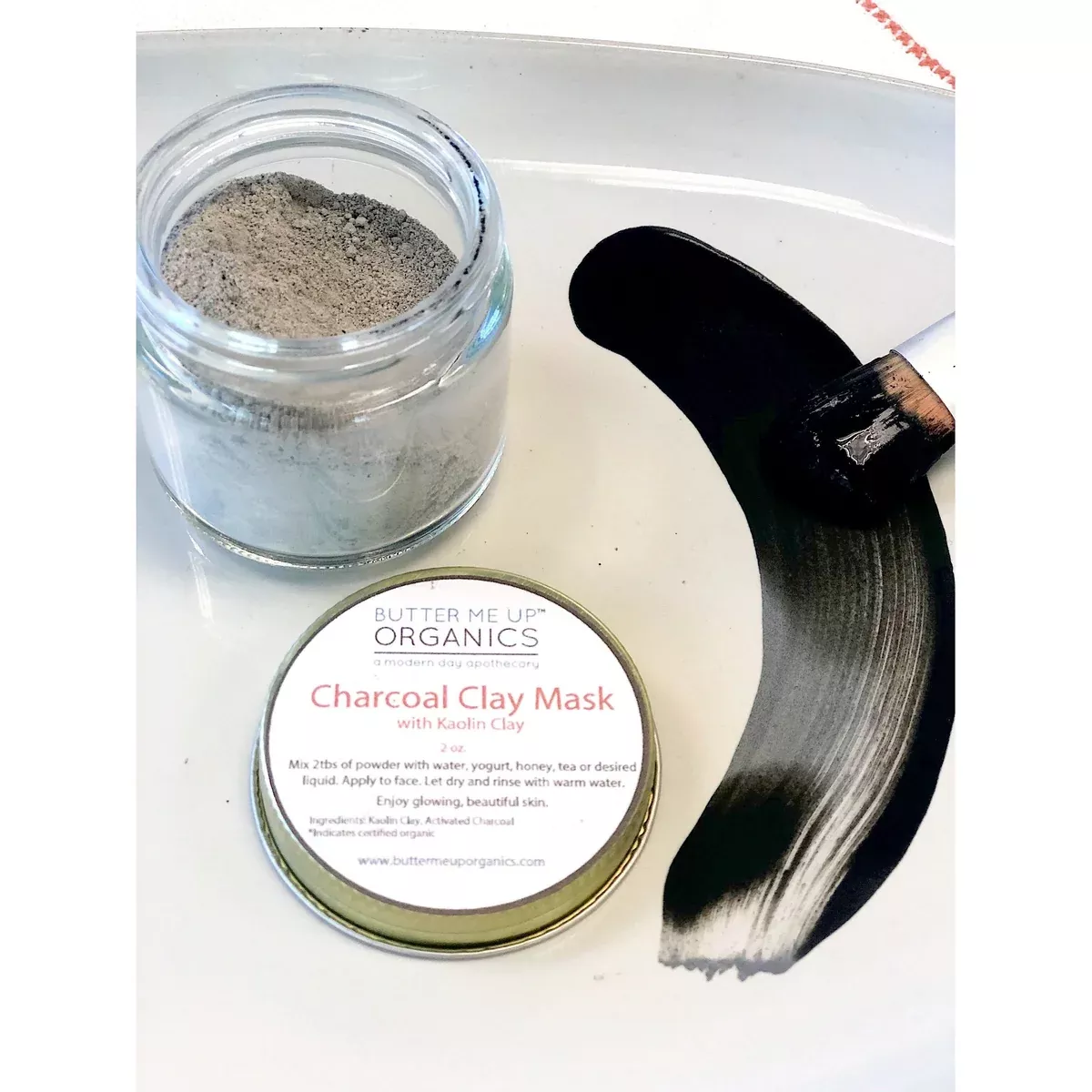 Organic Charcoal Mask / Activated Charcoal Mask
