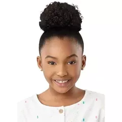 Outre Lil Looks Drawstring Ponytail – Mini Coily Puff