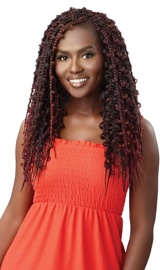 OUTRE – X-PRESSION TWISTED UP BUTTERFLY JUNGLE BOX BRAID 20″