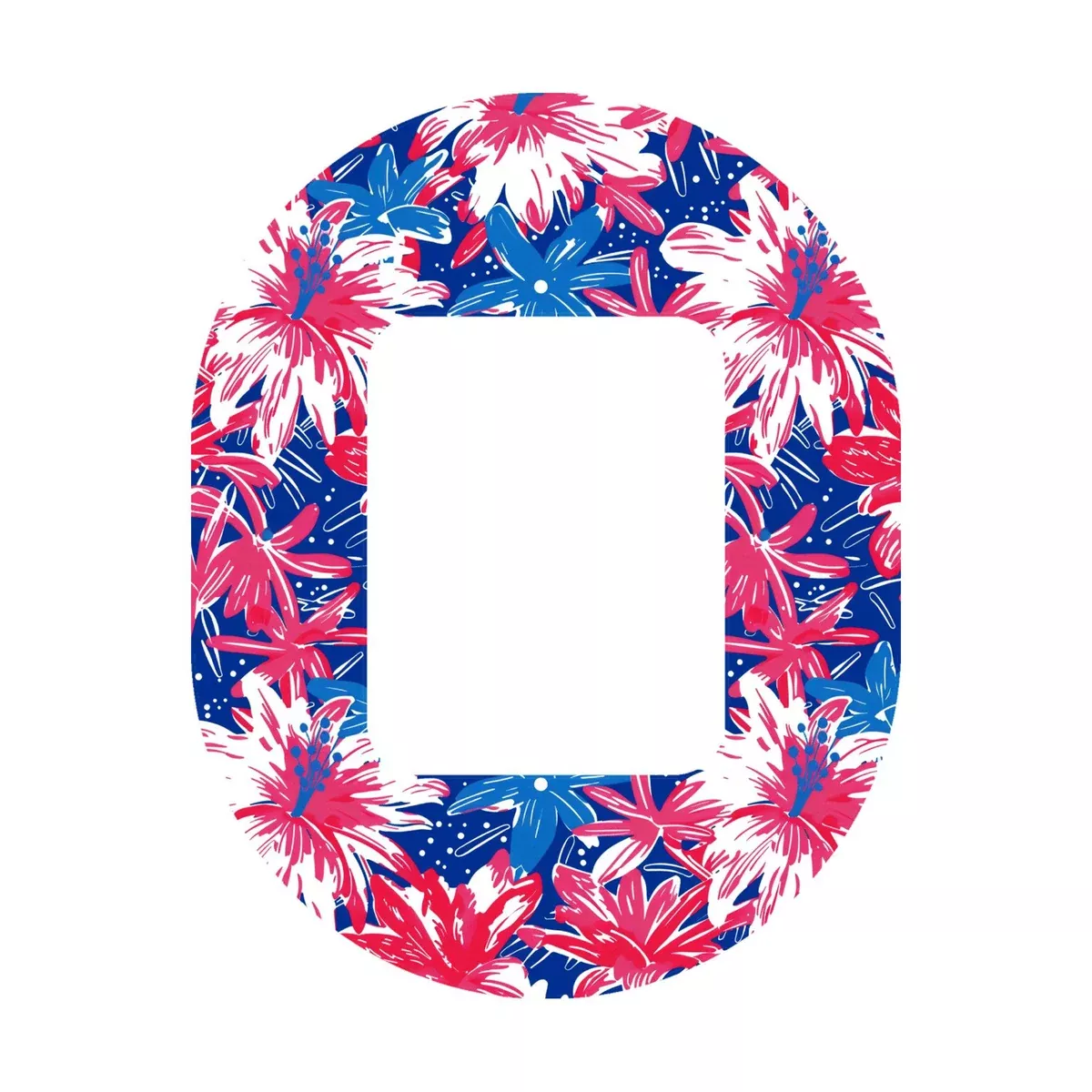Patriotic Flowers Tandem Mobi Patch Tape - Pump Peelz