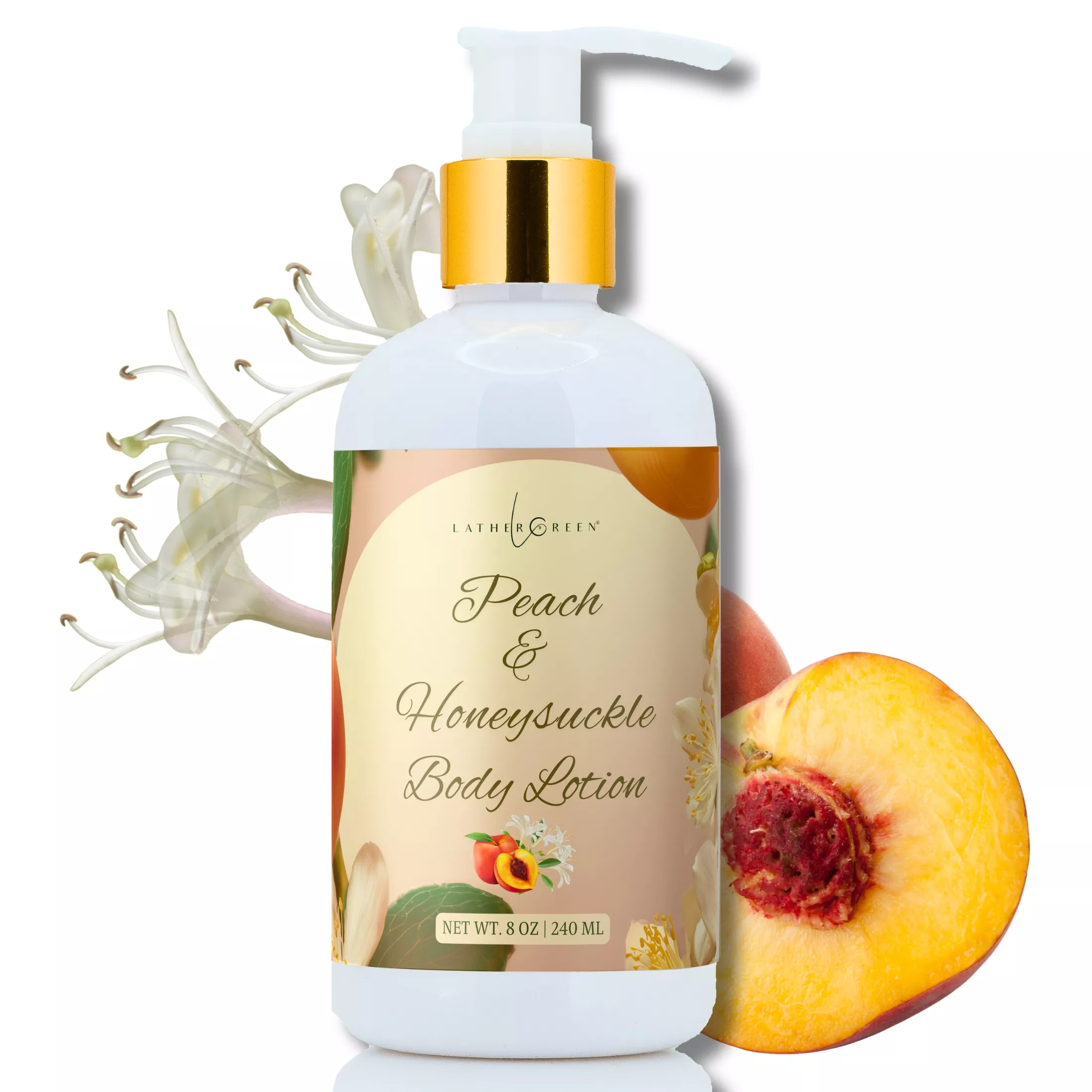 Peach & Honeysuckle Hand & Body Lotion for women