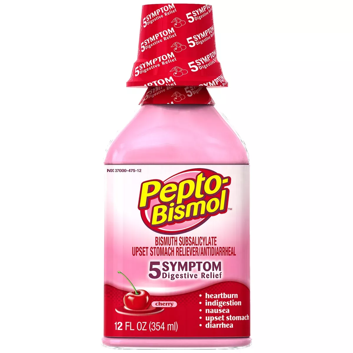 Pepto-Bismol Liquid Cherry RegStrength 12 Oz