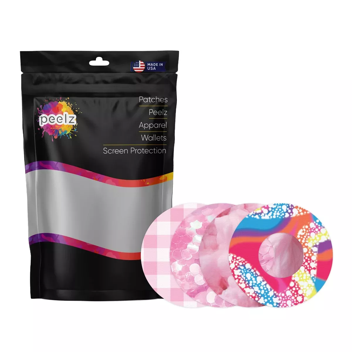 Pink Dream Variety PatchTape Designed for the FreeStyle Libre 2