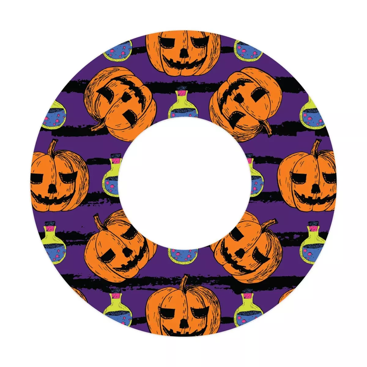 Potions and Pumpkins PatchTape Designed for the FreeStyle Libre 2