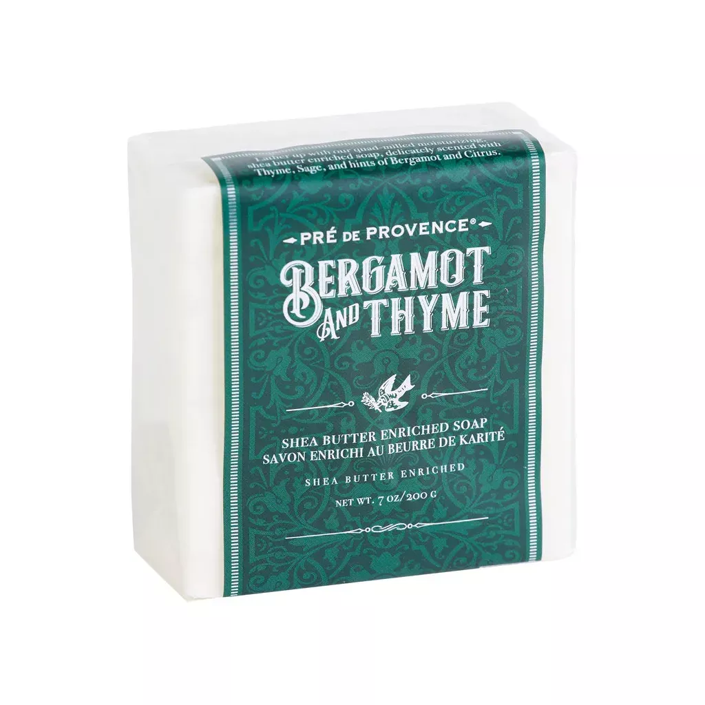 Pre De Provence Bergamot And Thyme Men’s Cube Bar Soap 200g