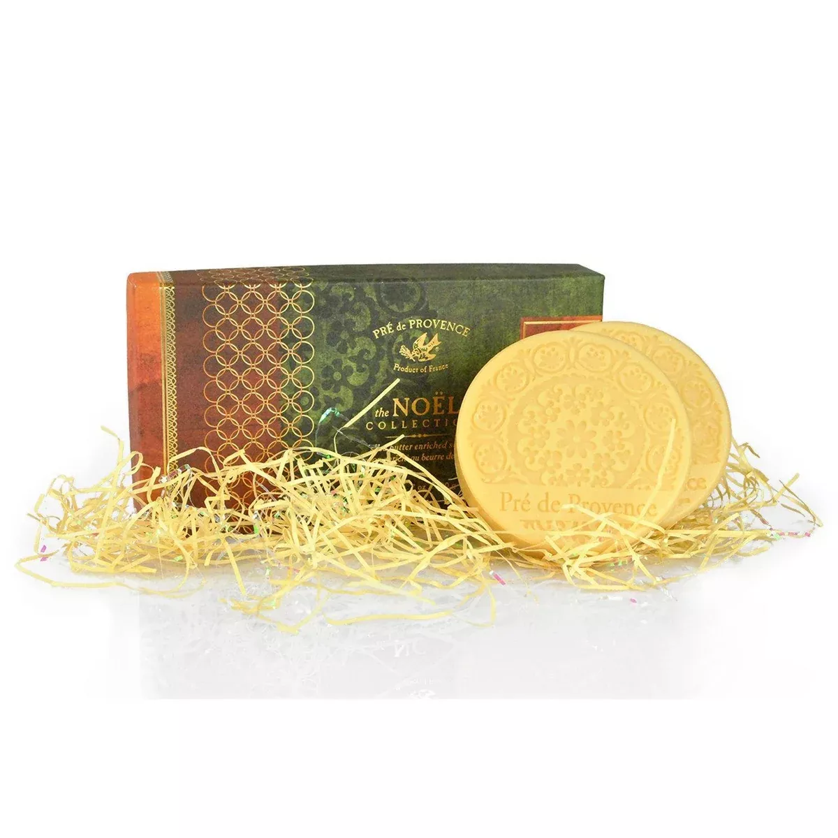 Pre de Provence Warm, Welcoming, Wintry Scent Noel Gift Box With Two 200 Gram Soaps