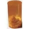 Precise Pak 40 Dram Amber Plastic Prescription Vials with Screw-Loc Caps – 95 Count Case