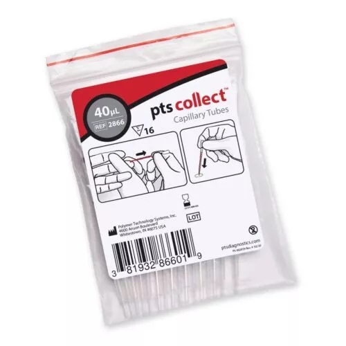 PTS Diagnostics CardioChek 40µL Capillary Tube