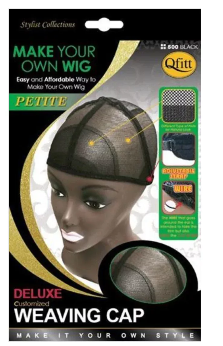 Qfitt Deluxe Customized Weaving Cap – Black