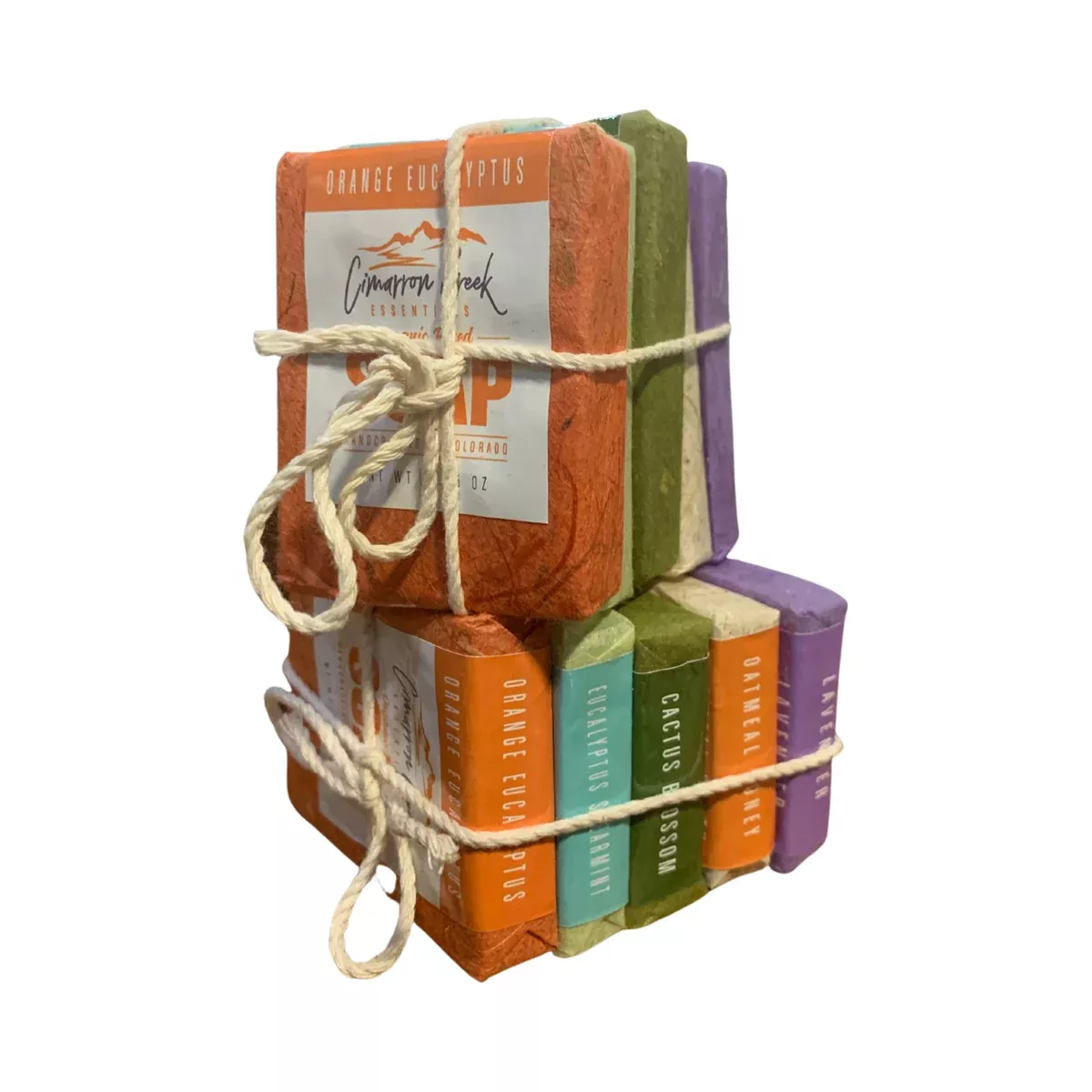 Random Travel Bar Organic Soap Stack