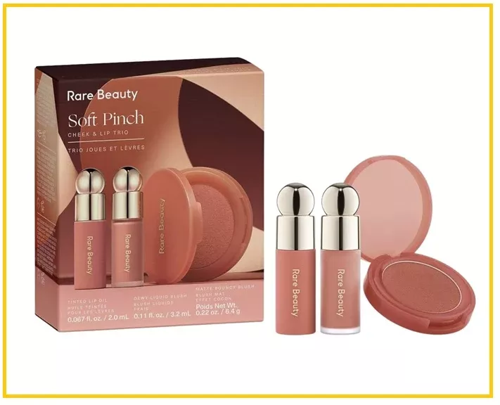 RARE BEAUTY SOFT PINCH CHEEK & LIP TRIO SET