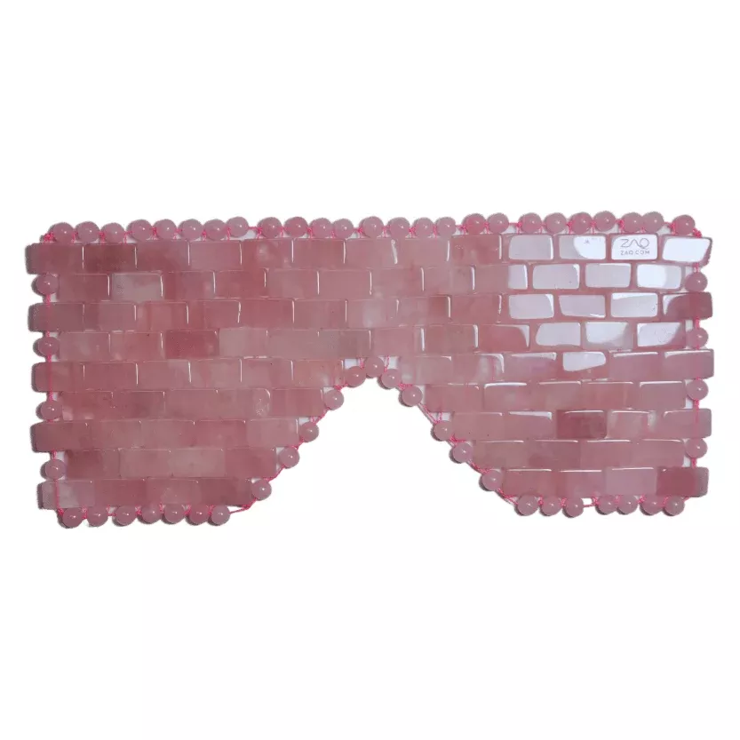 Rose Quartz Eye Mask - Handmade