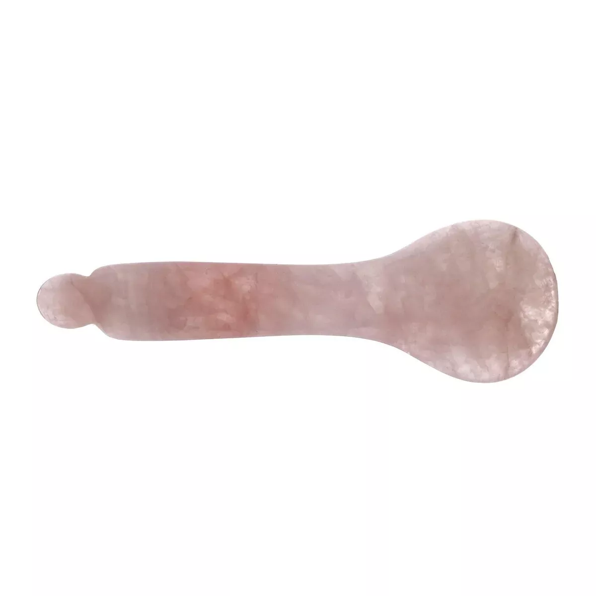Rose Quartz Gua Sha Spoon