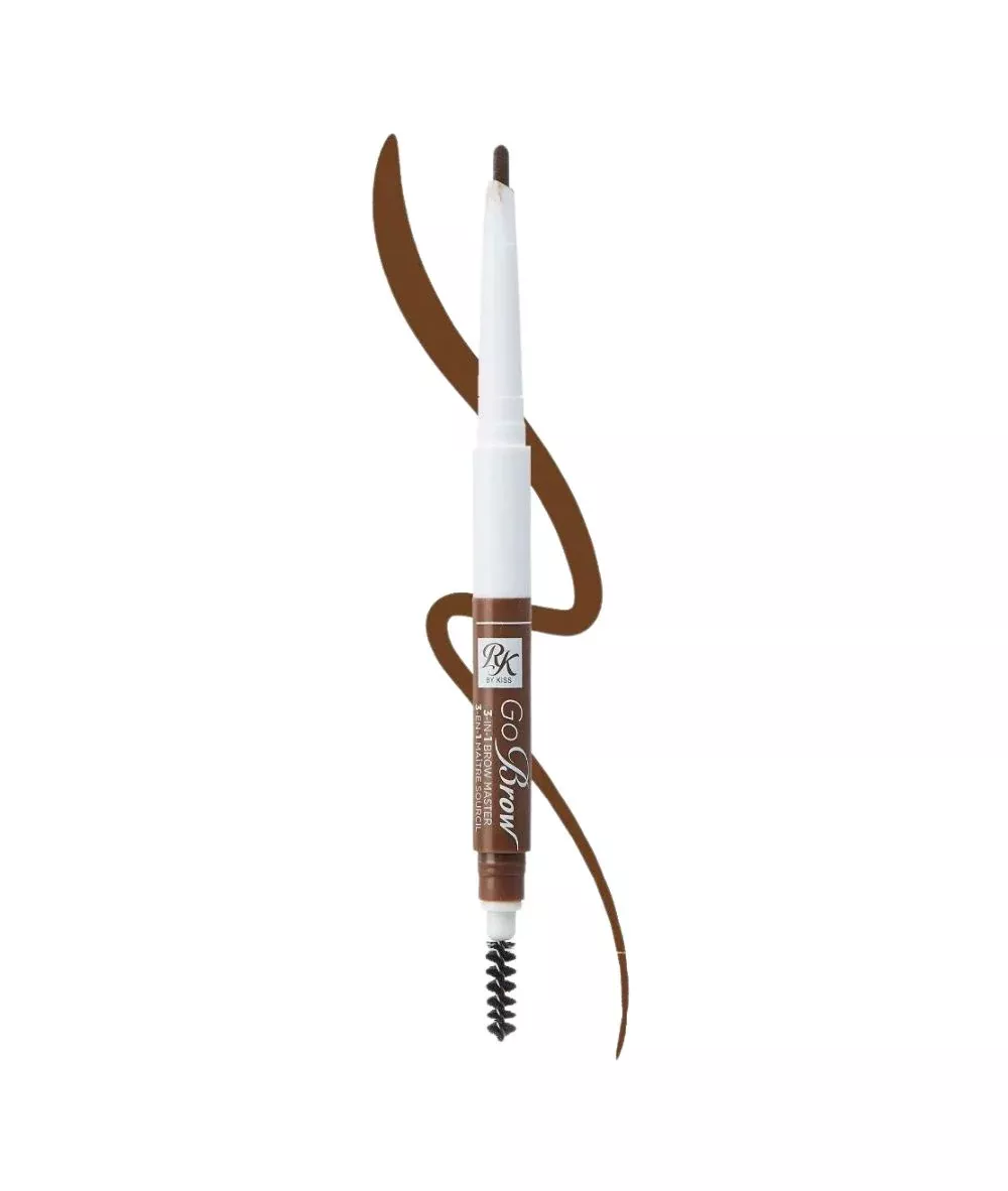 Ruby Kisses RbTP04 3In1 Brow Master [Black Brunette]