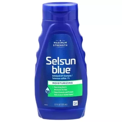 Selsun Blue Moisturizing Dandruff Shampoo – 11 oz.