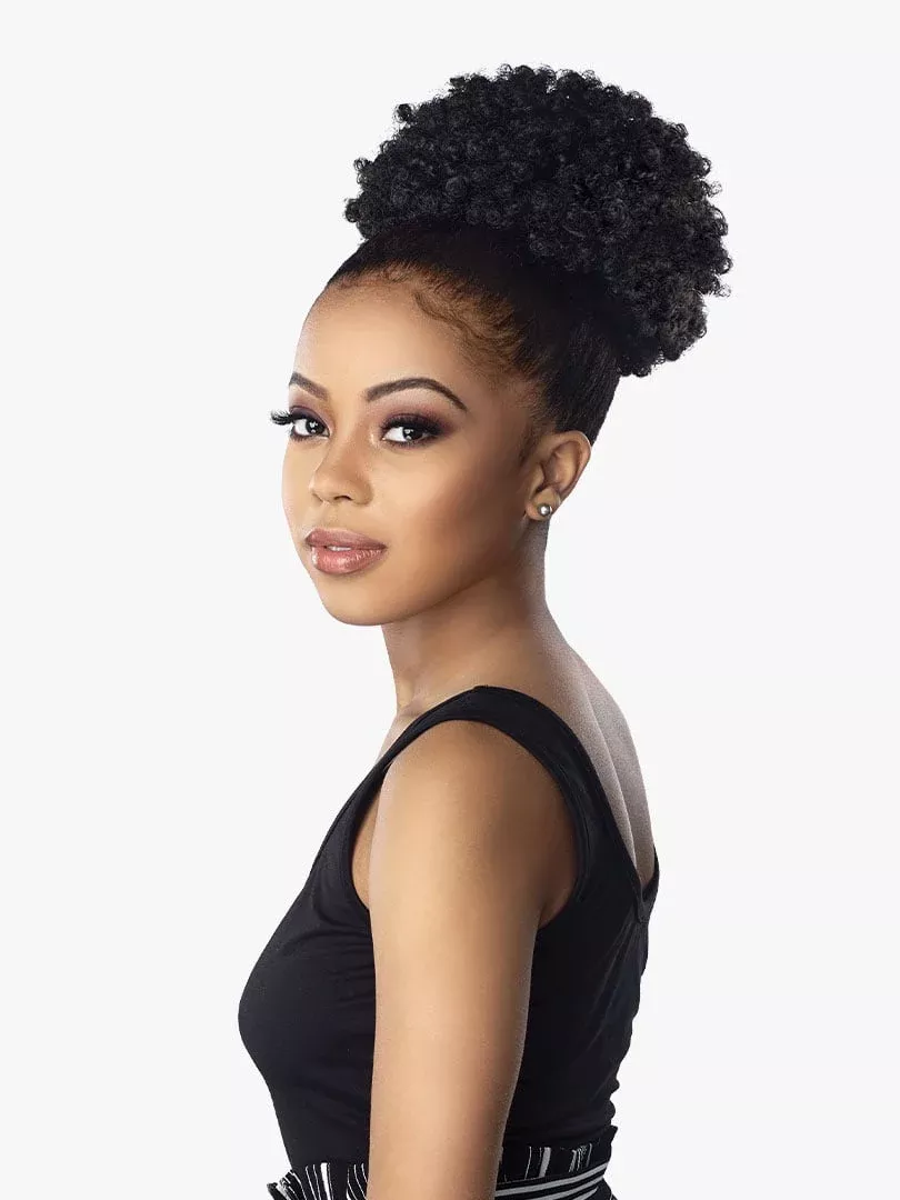 SENSATIONNEL – ID AFRO PUFF LARGE (DRAWSTRING)