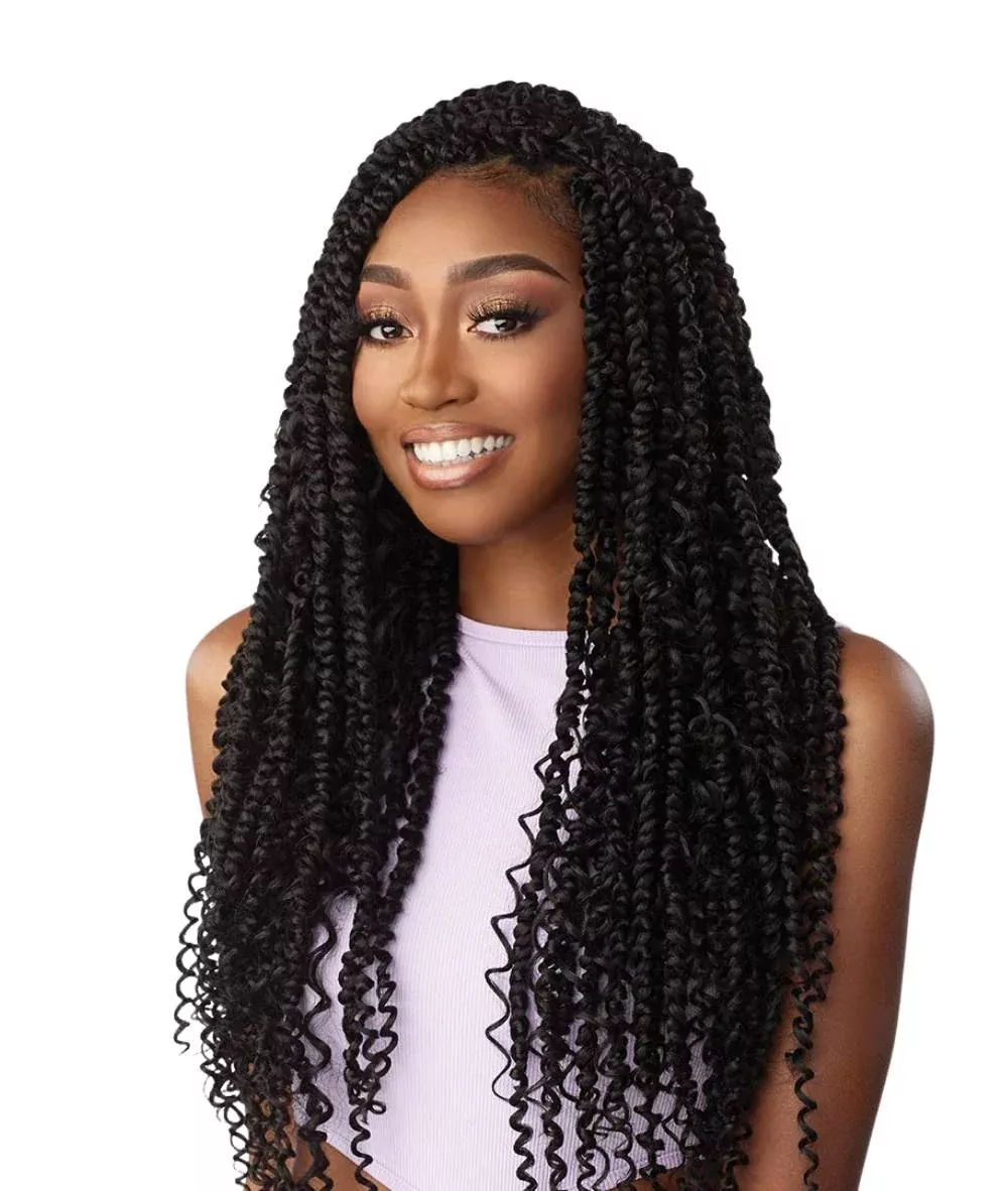 Sensationnel Lulutress Crochet Braid 3X Boho Passion Twist 24″
