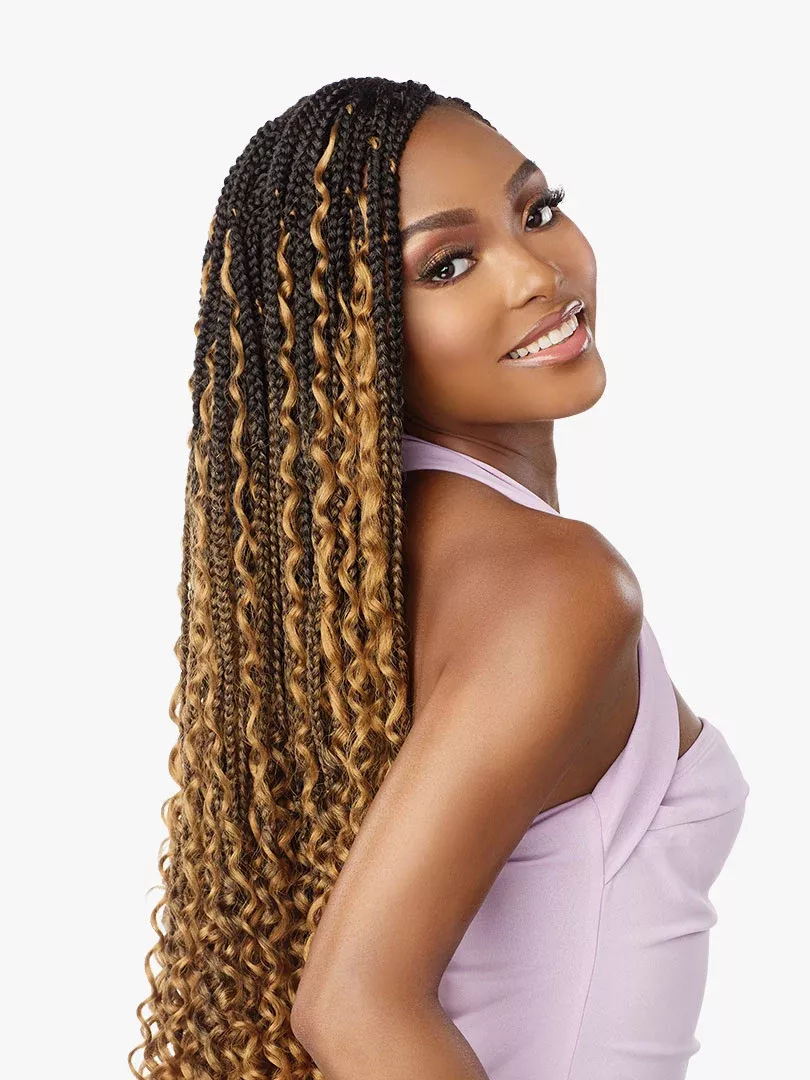 SENSATIONNEL – LULUTRESS SB 3X BOHO BOX BRAID 28″