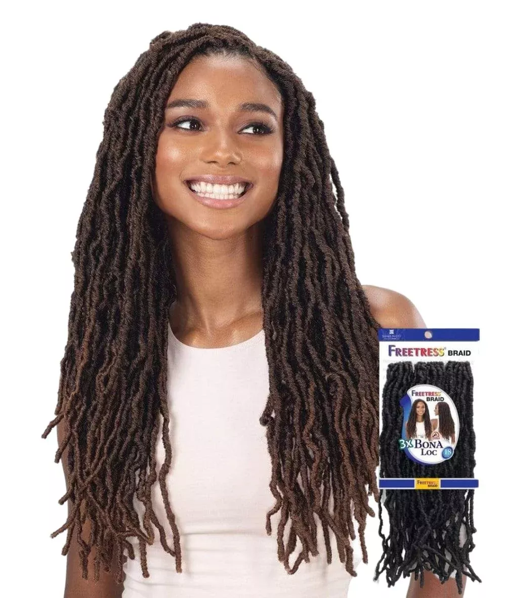 Shake-N-Go Freetress Braid – 3X Bona Loc 18″