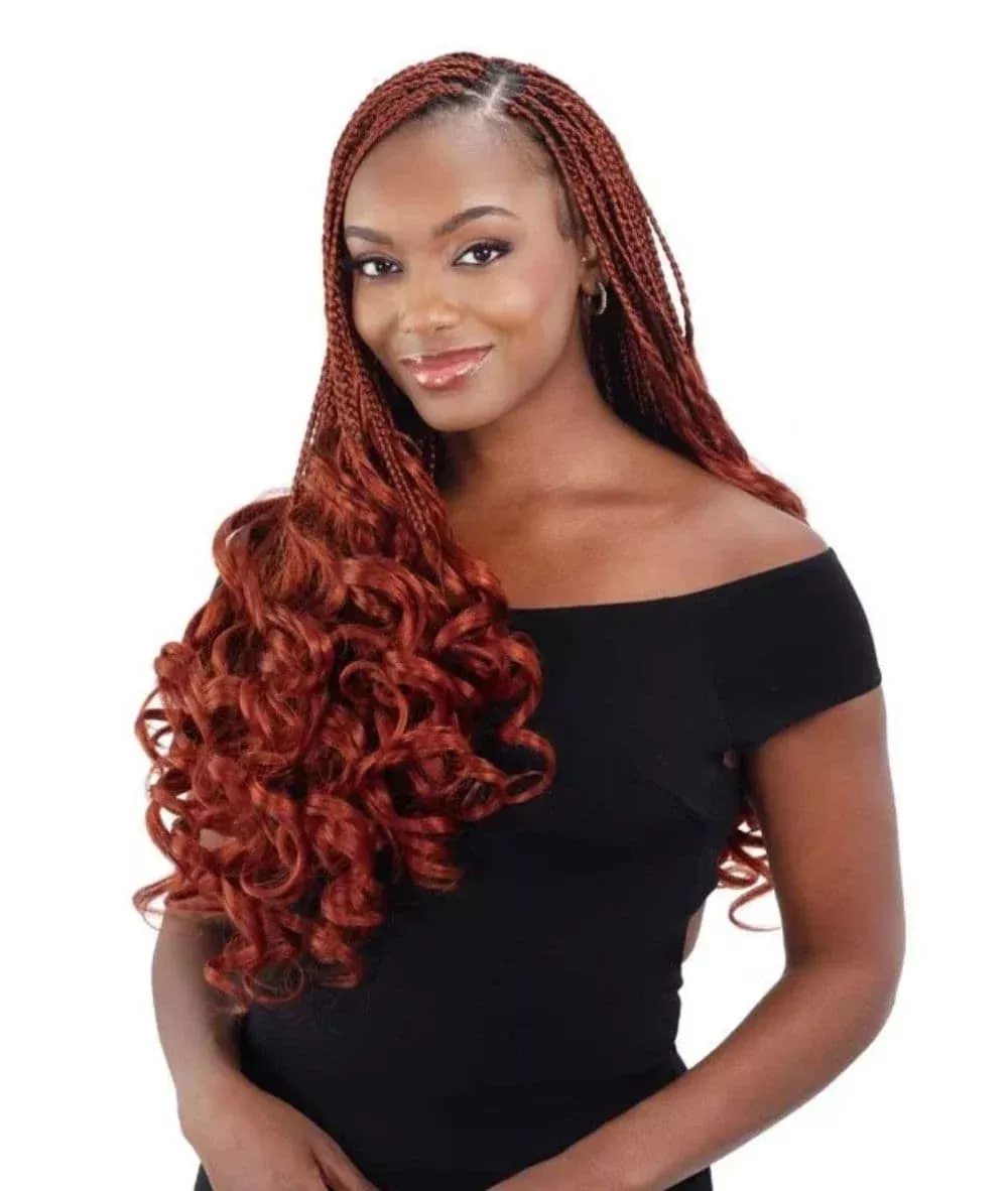 Shake-N-Go Freetress Braid 4X French Curl 18 Inch