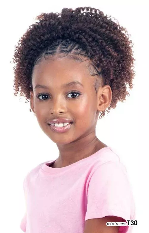 SHAKE-N-GO – Kid’s Ponytail Coily Curly (DRAWSTRING)