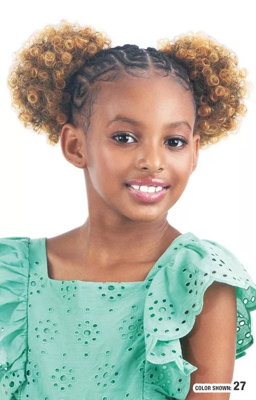 SHAKE-N-GO – Kid’s Ponytail DOUBLE PUFF (DRAWSTRING)