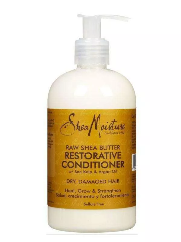 SHEA MOISTURE – RAW SHEA BUTTER RESTORATIVE CONDITIONER (13OZ)