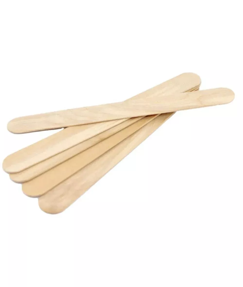 Silk B Professional Prime Quality Wooden Waxing Spatula