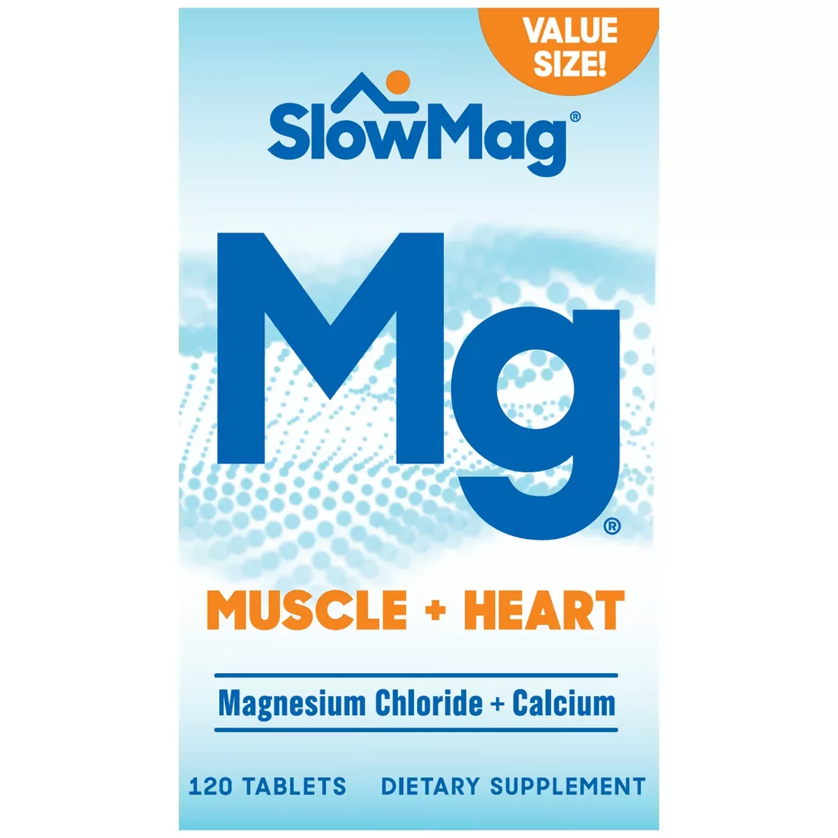 SlowMag Mg 71.5 mg Muscle + Heart Tablet, 120 EA