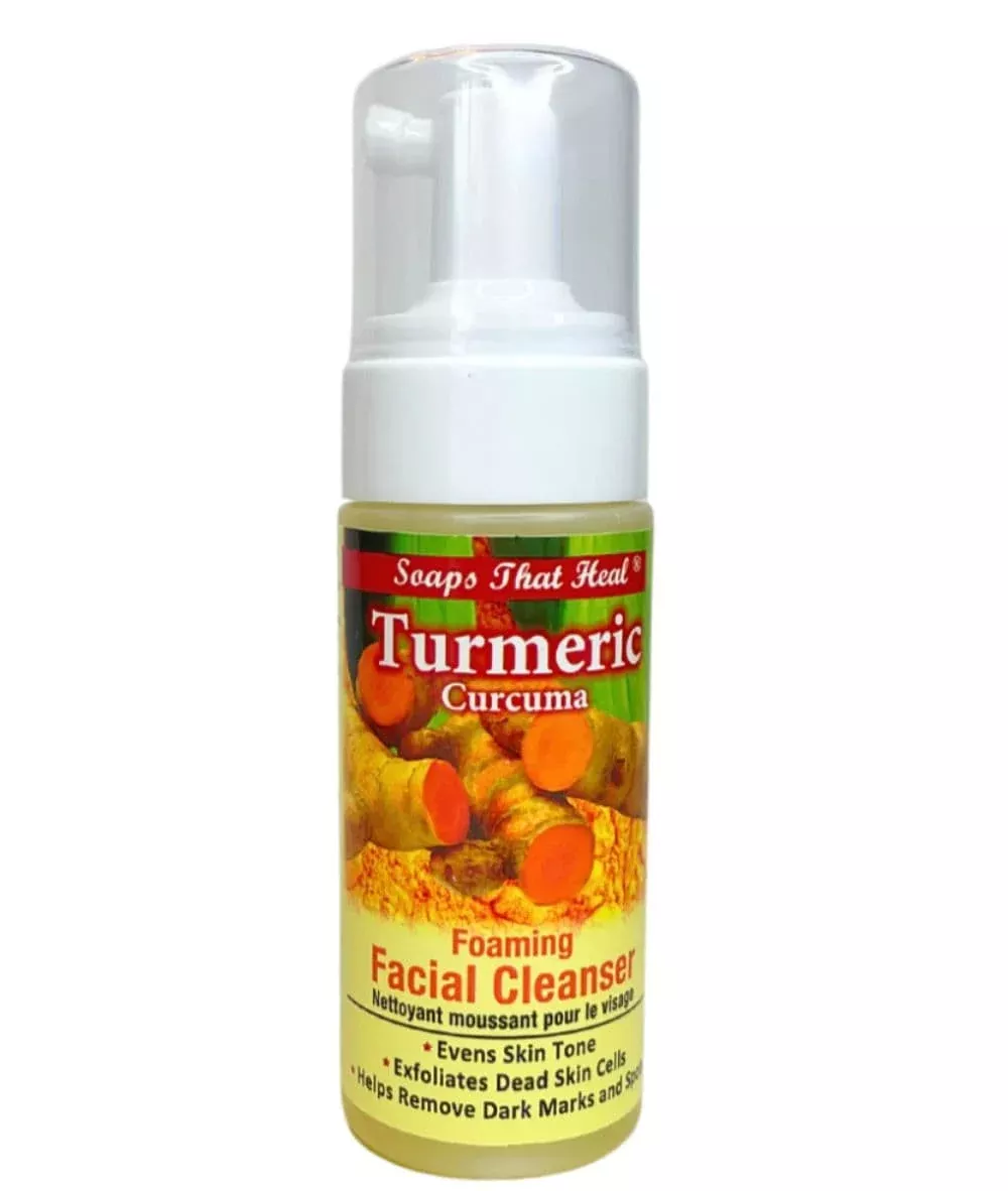 Soaps That Heal Turmeric Foaming Facial Cleanser